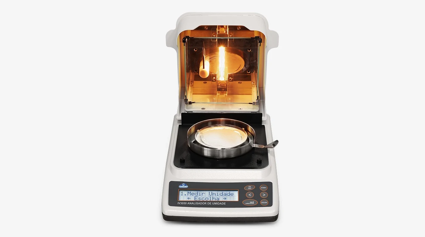 Analisador de umidade e sólidos totais IV3050 - Imagem 3